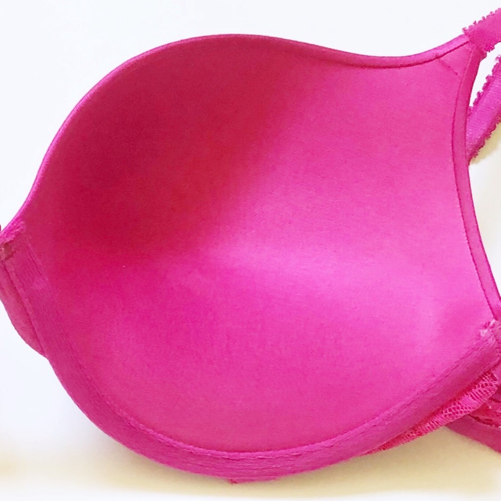 Maidenform Magenta Feeling Sexy Ultimate Gel Push Up Bra Style 8829 Size 38D - Picture 7 of 16